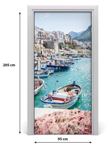 Fototapeta samolepiace na dvere Sicília 95x205 cm