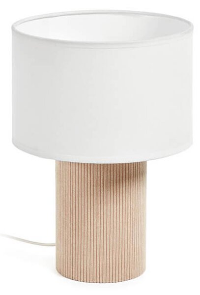 MUZZA Stolná lampa elian béžová