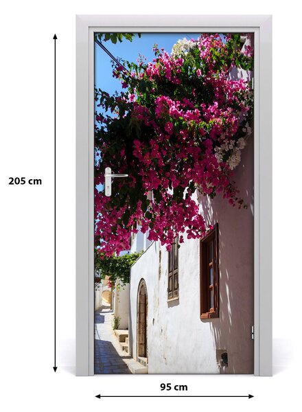 Fototapeta samolepiace na dvere Rhodos Grécko 95x205 cm