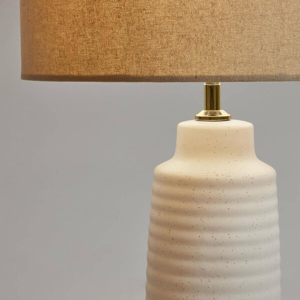 MUZZA Stolná lampa jalim prírodná