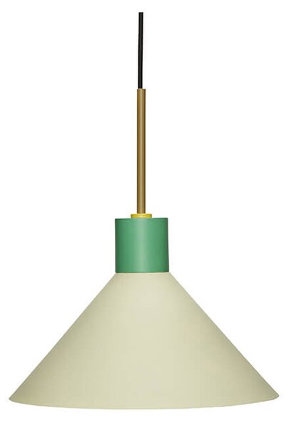 MUZZA Stropná lampa kraylon zelená
