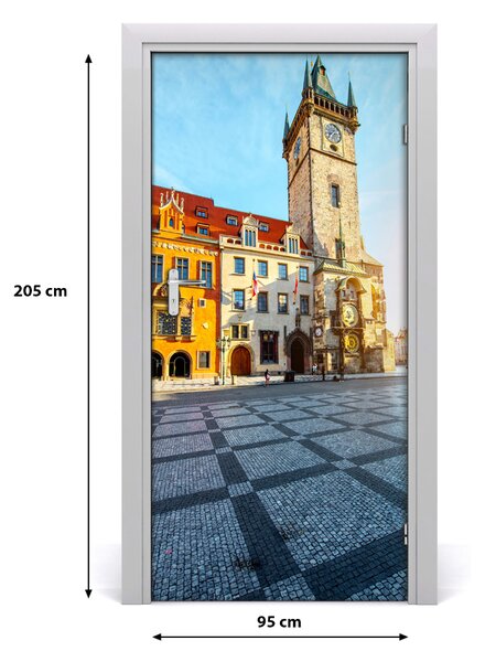 Fototapeta samolepiace na dvere Praha 95x205 cm
