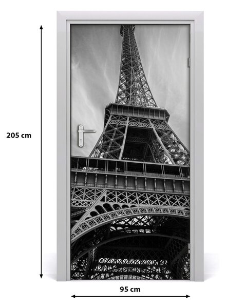 Fototapeta samolepiace na dvere Eiffelova veža 95x205 cm