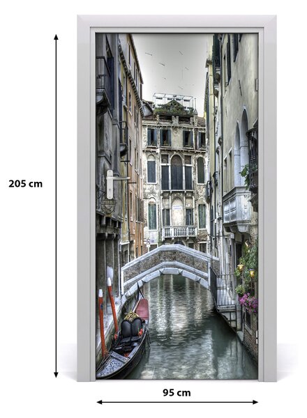 Fototapeta samolepiace na dvere Benátky Taliansko 95x205 cm