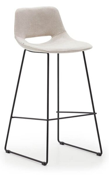 MUZZA Barová stolička mira 76 cm biela