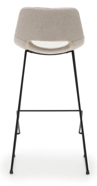 MUZZA Barová stolička mira 76 cm biela