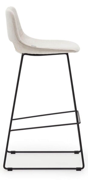 MUZZA Barová stolička mira 76 cm biela