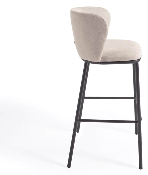 MUZZA Barová stolička arun 75 cm béžová