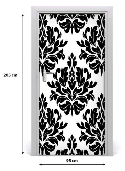 Fototapeta na dvere ornamenty 95x205 cm