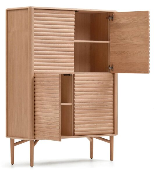 MUZZA Skriňa nelon 104 x 144 cm prírodná
