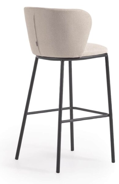 MUZZA Barová stolička arun 75 cm béžová