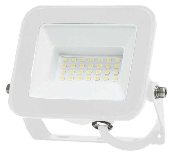 Biely LED reflektor 20W Premium Farba svetla Denná biela