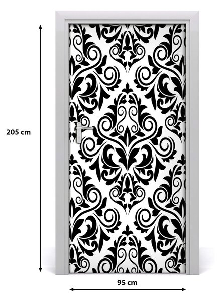 Fototapeta na dvere ornamenty 95x205 cm