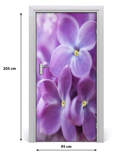 Fototapeta samolepiace kvety bazy 95x205 cm