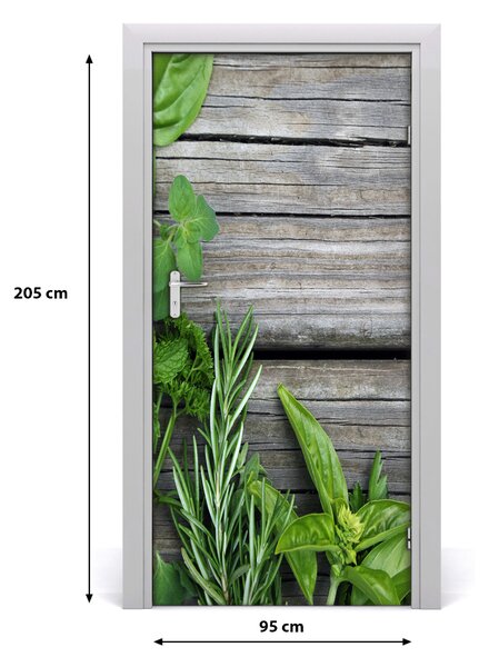 Fototapeta samolepiace Bylinky na strome 95x205 cm