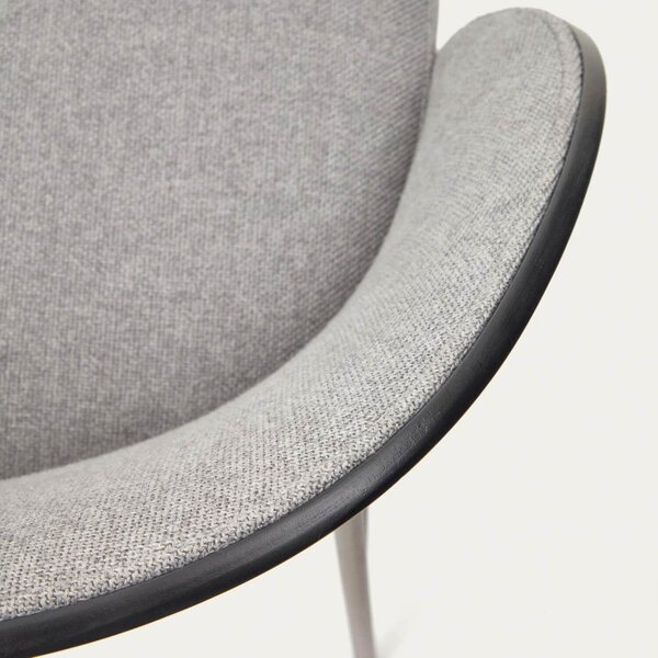 MUZZA Barová stolička meya čierna