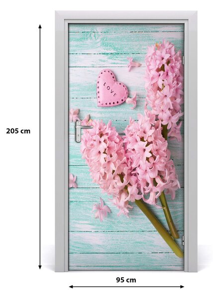 Fototapeta samolepiace kvet bazy 95x205 cm