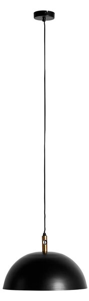 MUZZA Stropná lampa kolopo Ø 39 cm čierna