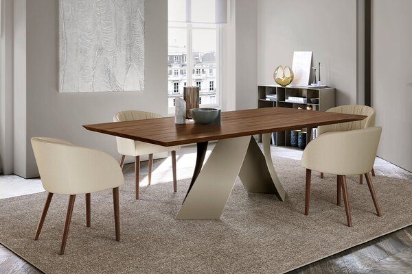 TWIST dizajnový jedálenský stôl obdĺžník