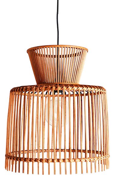 MUZZA Stropná lampa billaboo Ø 43 cm prírodná