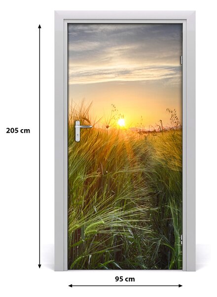 Fototapeta na dvere obilia pole 95x205 cm