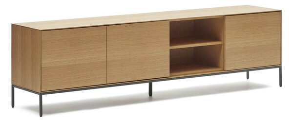 MUZZA TV stolík ranad 195 x 55 cm prírodný