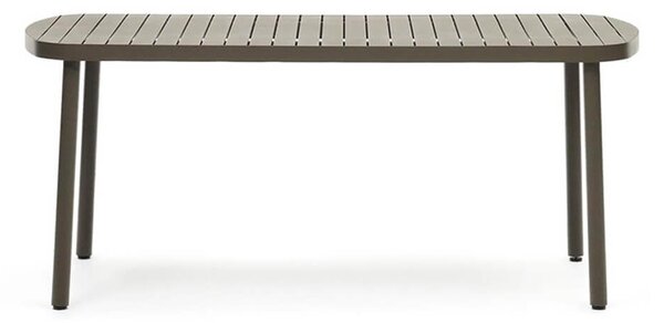 MUZZA Záhradný jedálenský stôl colnos 180 x 90 cm zelený