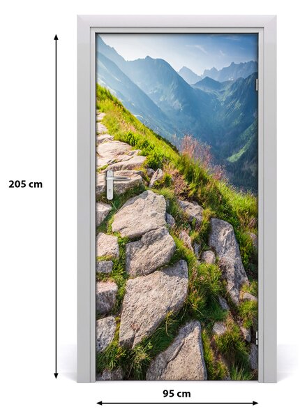 Fototapeta na dvere samolepiace horská chodník 95x205 cm