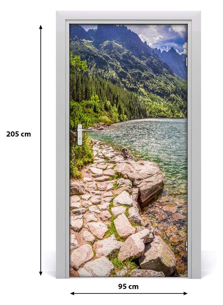 Fototapeta na dvere samolepiace Moreška oko Tatry 95x205 cm