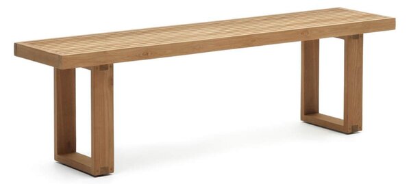 MUZZA Záhradná lavica adell 170 x 46 cm prírodná