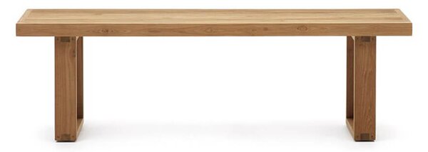 MUZZA Záhradná lavica adell 170 x 46 cm prírodná