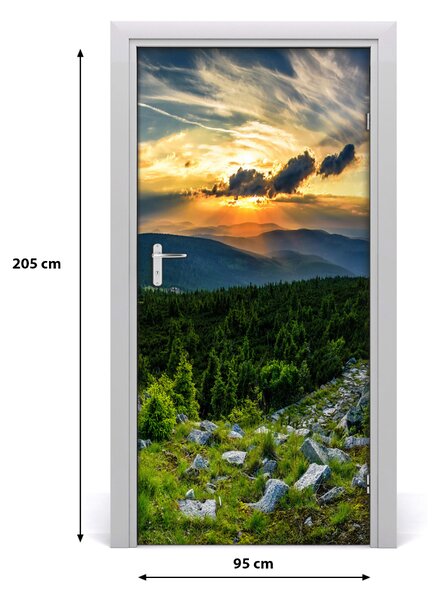 Fototapeta na dvere samolepiace panoráma hôr 95x205 cm