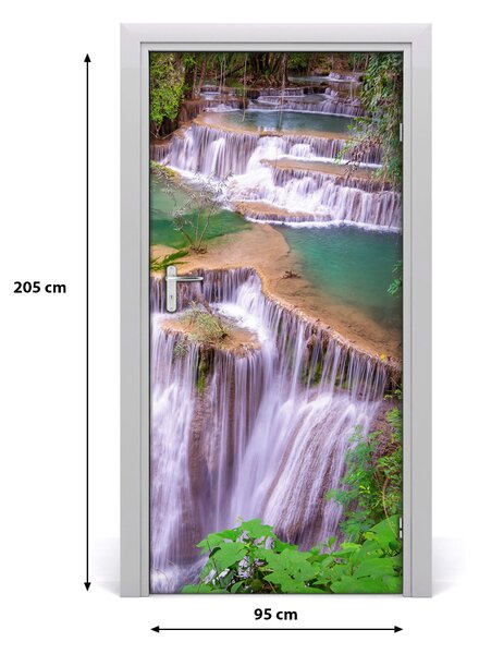 Fototapeta na dvere samolepiace vodopád 95x205 cm