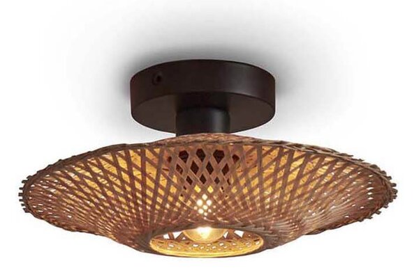 MUZZA Stropná lampa kalimantan xs 30 cm prírodná