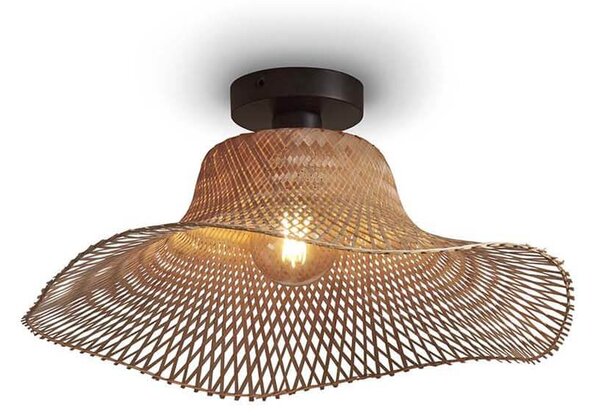 MUZZA Stropná lampa ibiza s prírodná