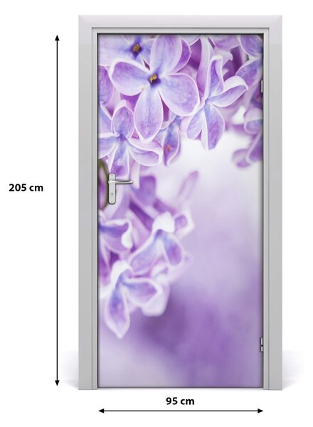 Fototapeta samolepiace kvety bazy 95x205 cm