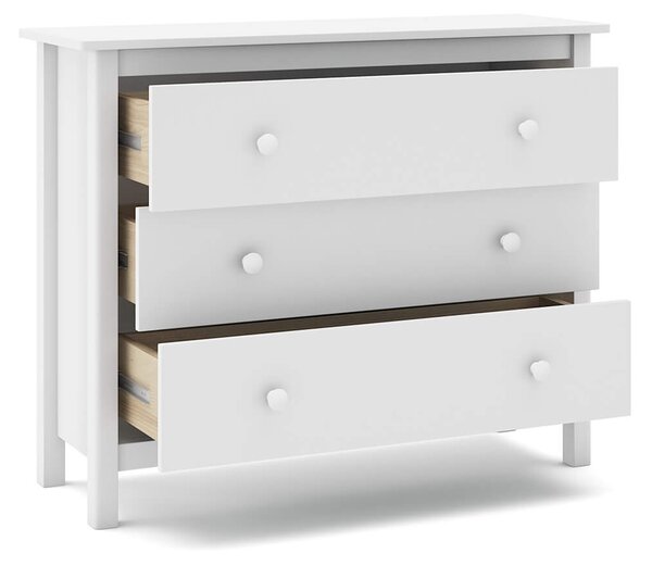 MUZZA Komoda xamia 100 x 80 cm biela