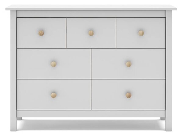 MUZZA Komoda xamia 110 x 80 cm biela