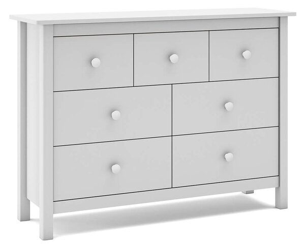 MUZZA Komoda xamia 110 x 80 cm biela