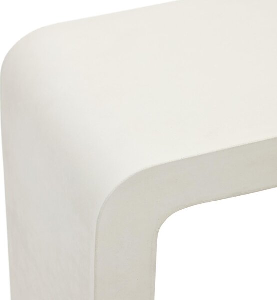 MUZZA KONZOLOVÝ STOLÍK Blava 120 x 80 cm biely