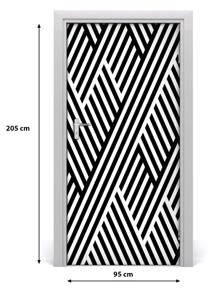 Fototapeta na dvere geometrické pozadie 95x205 cm
