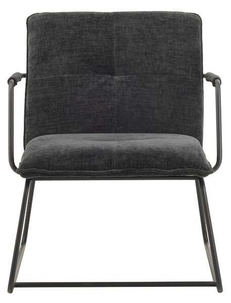 KRESLO, textil, čierna MID.YOU - Online Only jedálne, Online Only