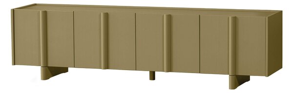 MUZZA Tv skrinka 53 x 200 cm suba khaki