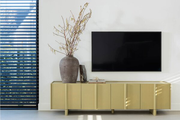 MUZZA Tv skrinka 53 x 200 cm suba khaki