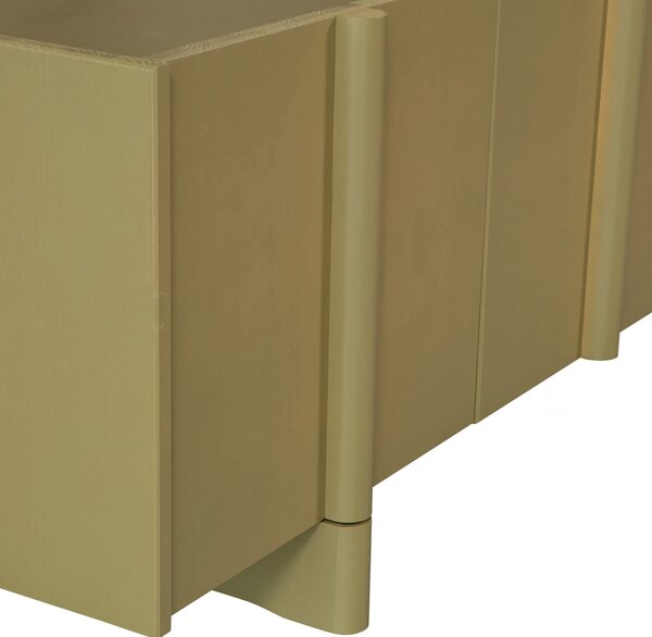 MUZZA Tv skrinka 53 x 200 cm suba khaki