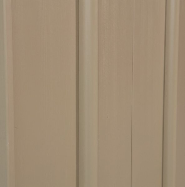 MUZZA Komoda suba 85 x 200 cm krémovo hnedá