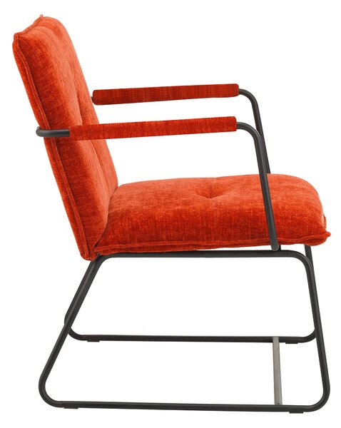 KRESLO, textil, medená MID.YOU - Online Only jedálne, Online Only
