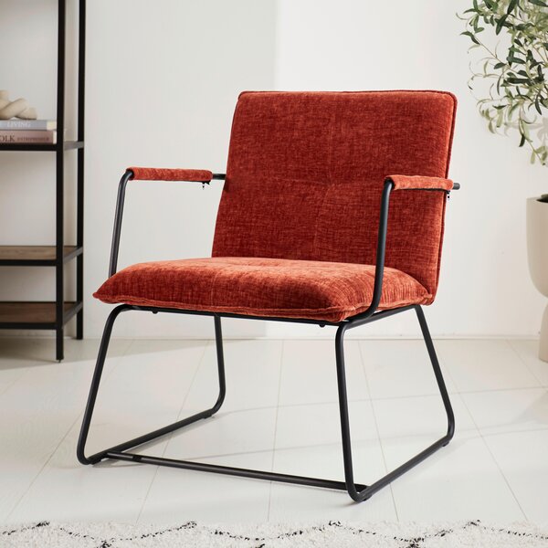 KRESLO, textil, medená MID.YOU - Online Only jedálne, Online Only