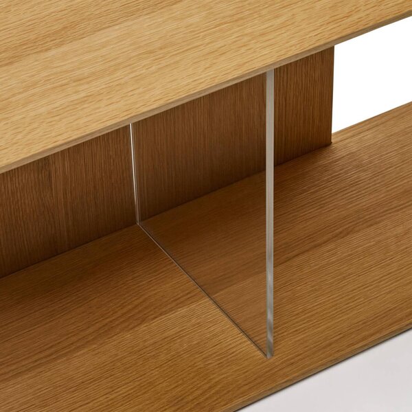 MUZZA Policový modul tillo 101 x 38 cm prírodný