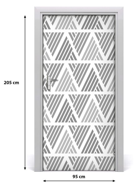 Fototapeta na dvere geometrické pozadie 95x205 cm